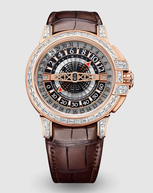 Review Harry Winston Ocean Retrograde Automatic 42mm OCEAHR42RR002 watch Replica